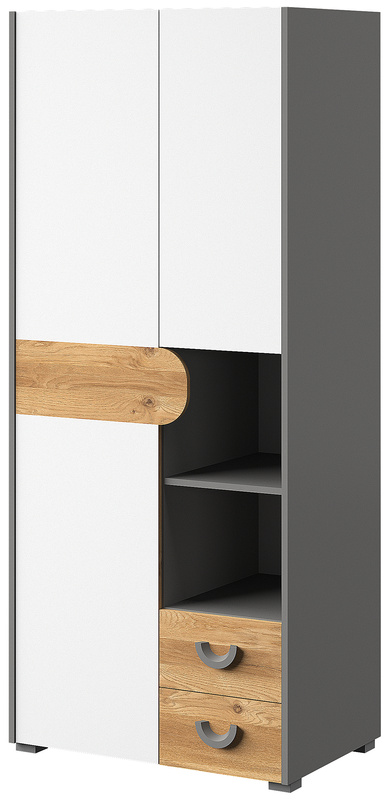 Nowoczesna szafa do pokoju młodzieżowego 80 cm COOLIFY