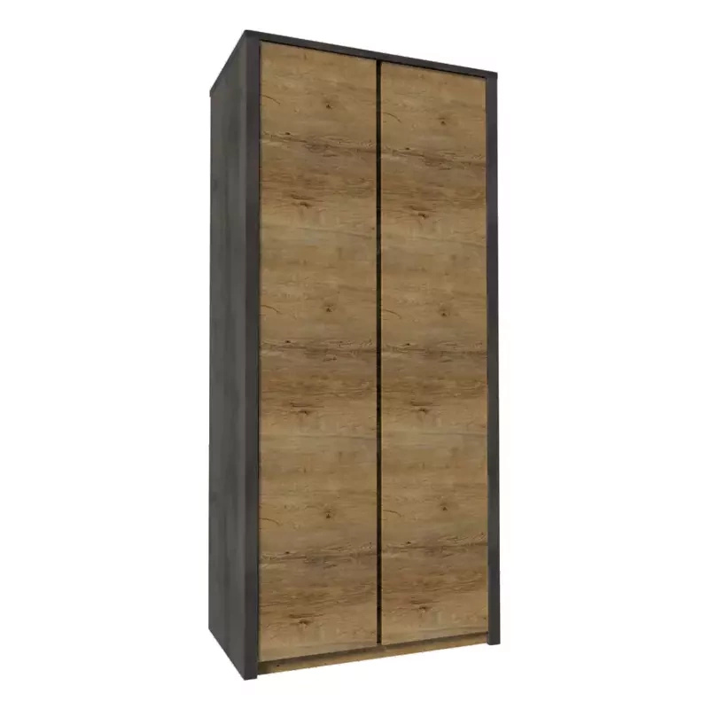 Nowoczesna szafa z półkami MERIZO