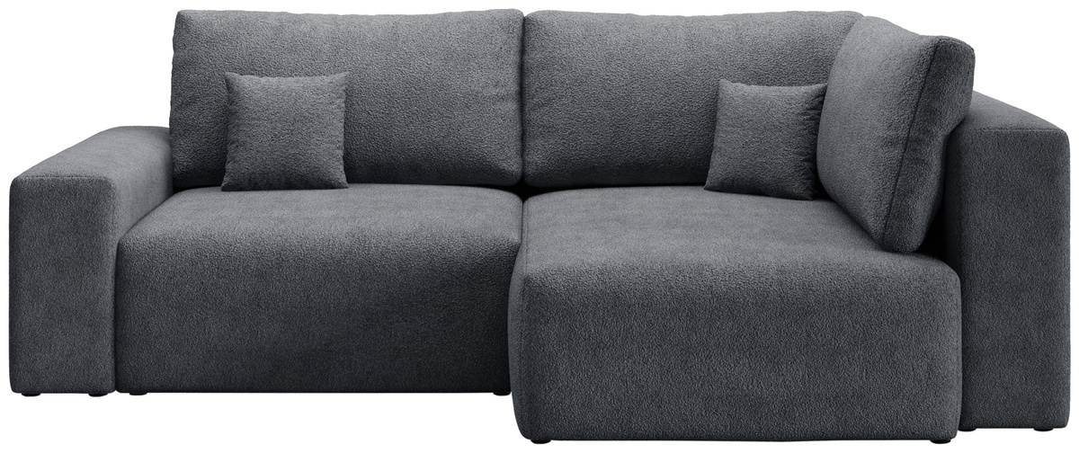 Szara rogówka boucle z funkcją spania CAMILO DUO