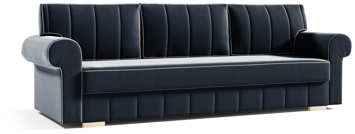 Nowoczesna sofa do salonu z funkcją spania LUMINAL