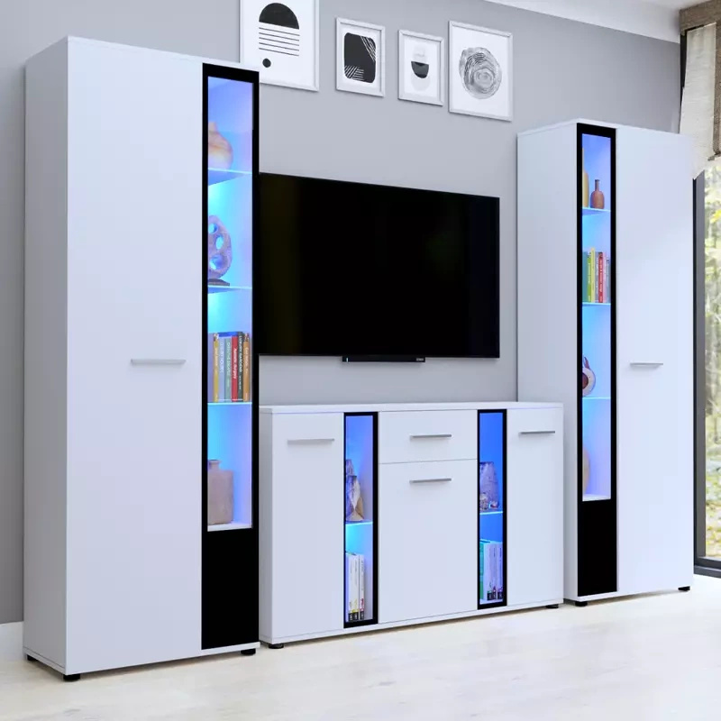 Białe meble do salonu CUBE XL