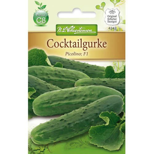 Ogórek szklarniowy Picolino F1 - Nasiona: Ilość w opakowaniu: 1 opak - GradinaMax