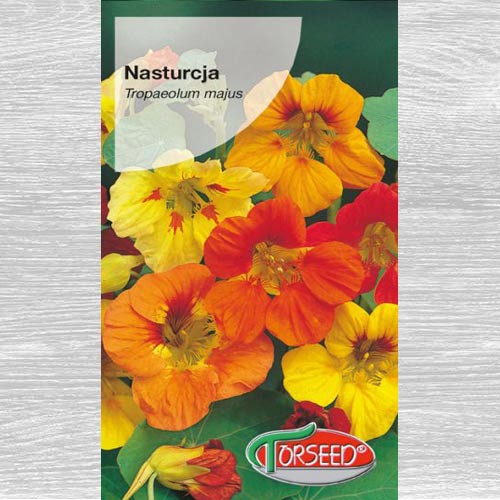1 szt, Nasturcja wysoka, mieszanka - Nasiona: Ilość w opakowaniu: 5 g