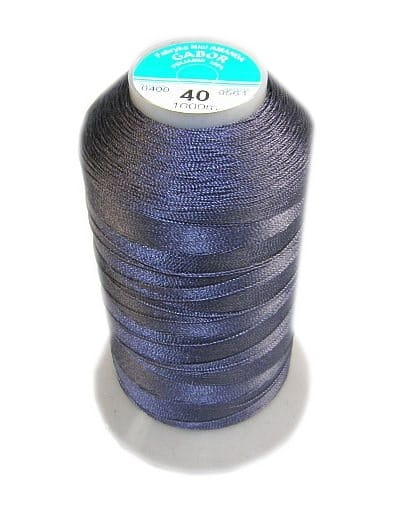 nić kaletnicza, tapicerska GABOR 40 kol.400 ciemny popiel