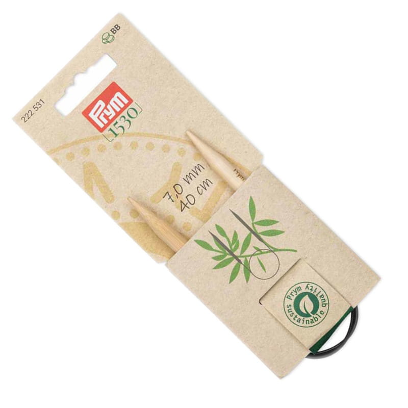 druty bambusowe z żyłką 40cm 7" PRYM 222531 .