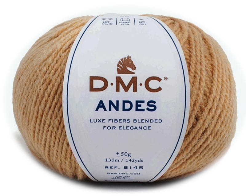 włóczka DMC ANDES kol. 306 beżowy