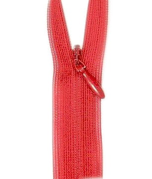 zamek kryty YKK kol.519 /czerwony