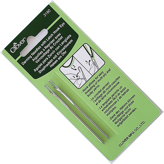 igły do wełny z karabińczykiem CLOVER 3160