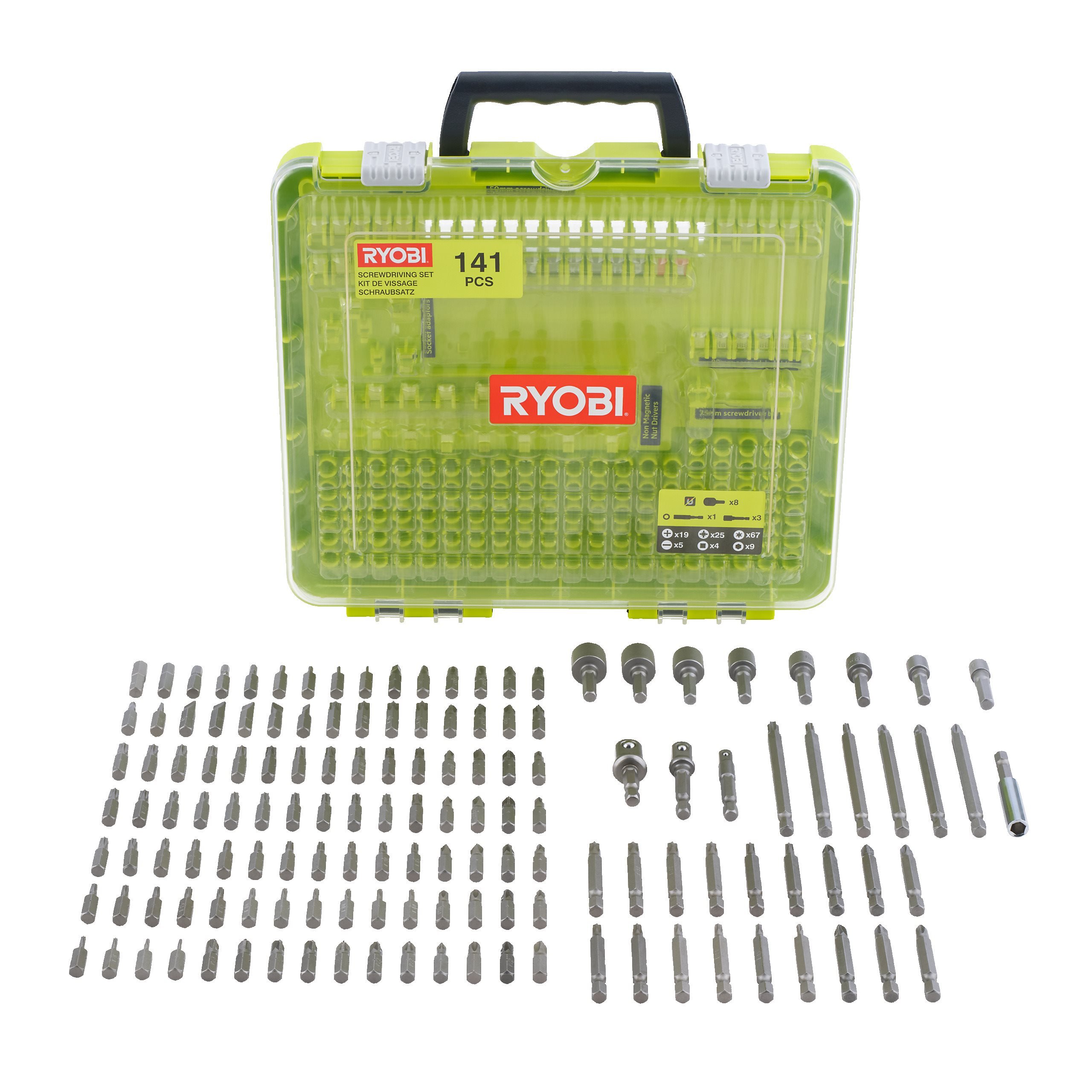 Zestaw bitów (141 szt)