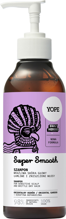 YOPE Szampon Do Włosów Suchych Orientalny Ogród 300ml