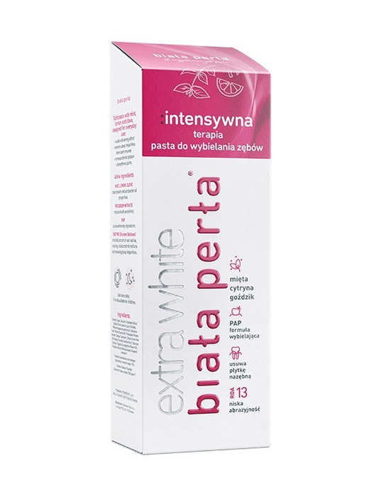 Biała Perła Wybielająca pasta do zębów Intensywna Terapia 75 ml