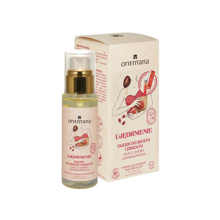 Orientana Olejek do biustu i dekoltu UJĘDRNIENIE, 30 ml