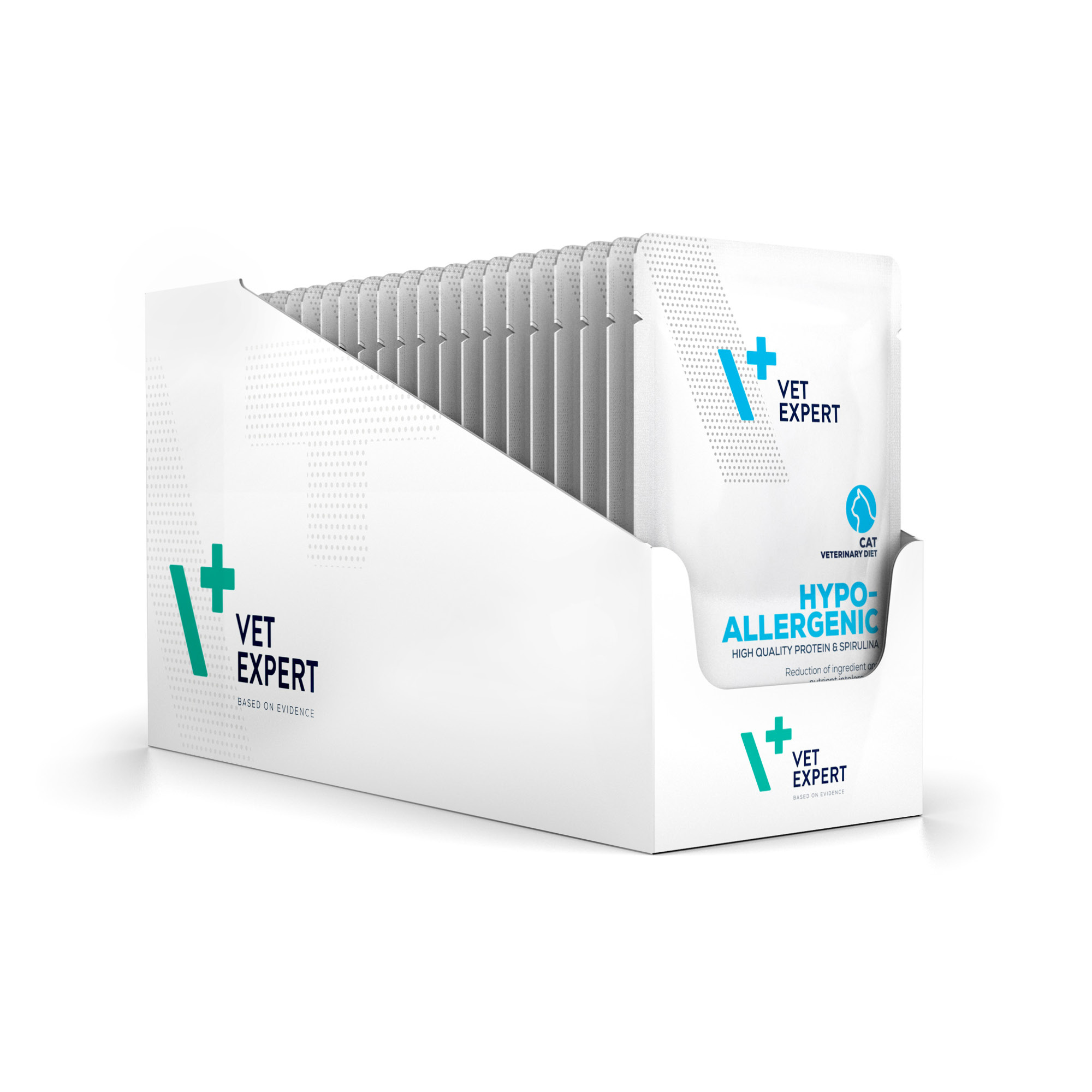 VET EXPERT HYPOALLERGENIC CAT saszetka 12x100g - mokra karma weterynaryjna dla kotów