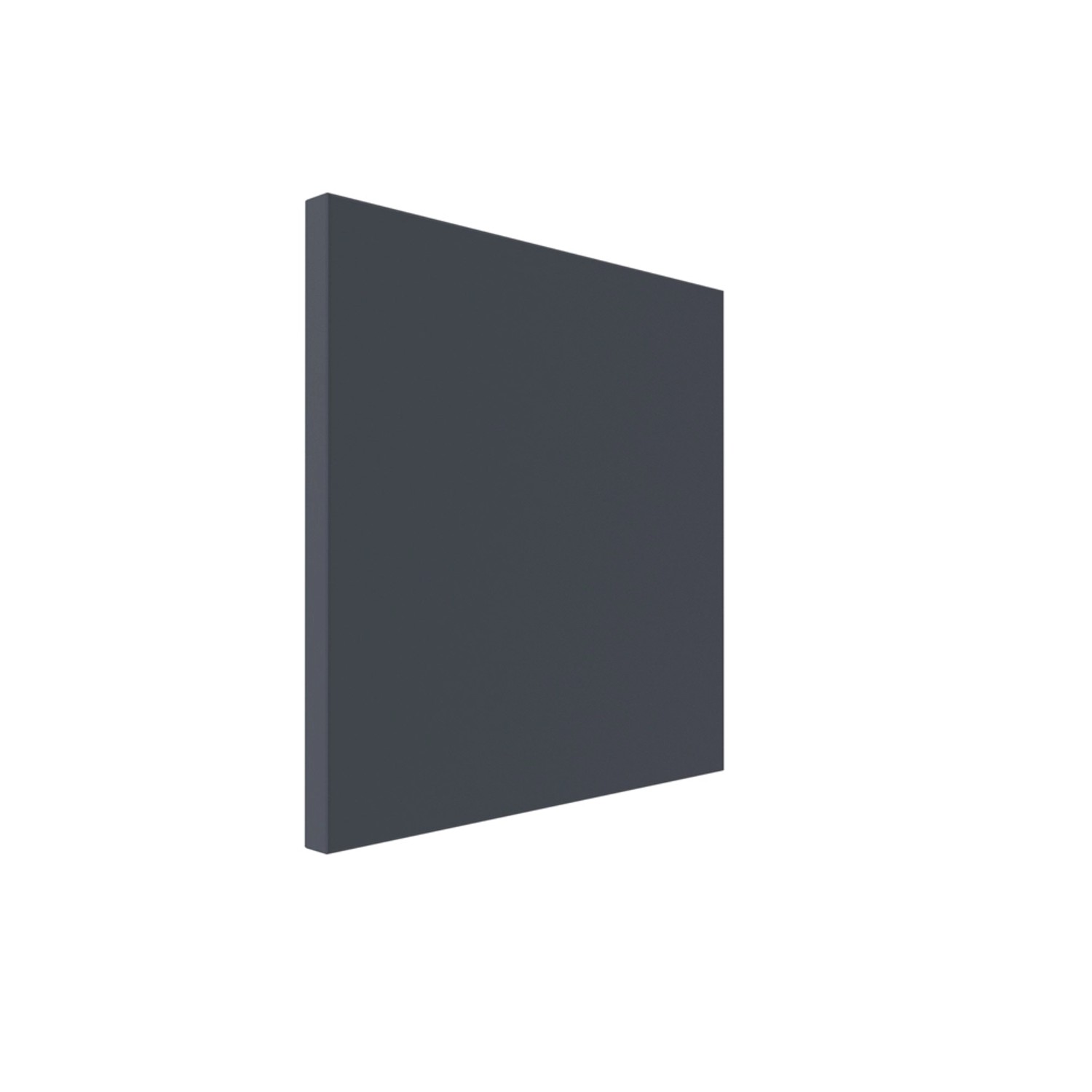 Zaślepka gładka Modena 31,5 x 35,6 cm indigo mat