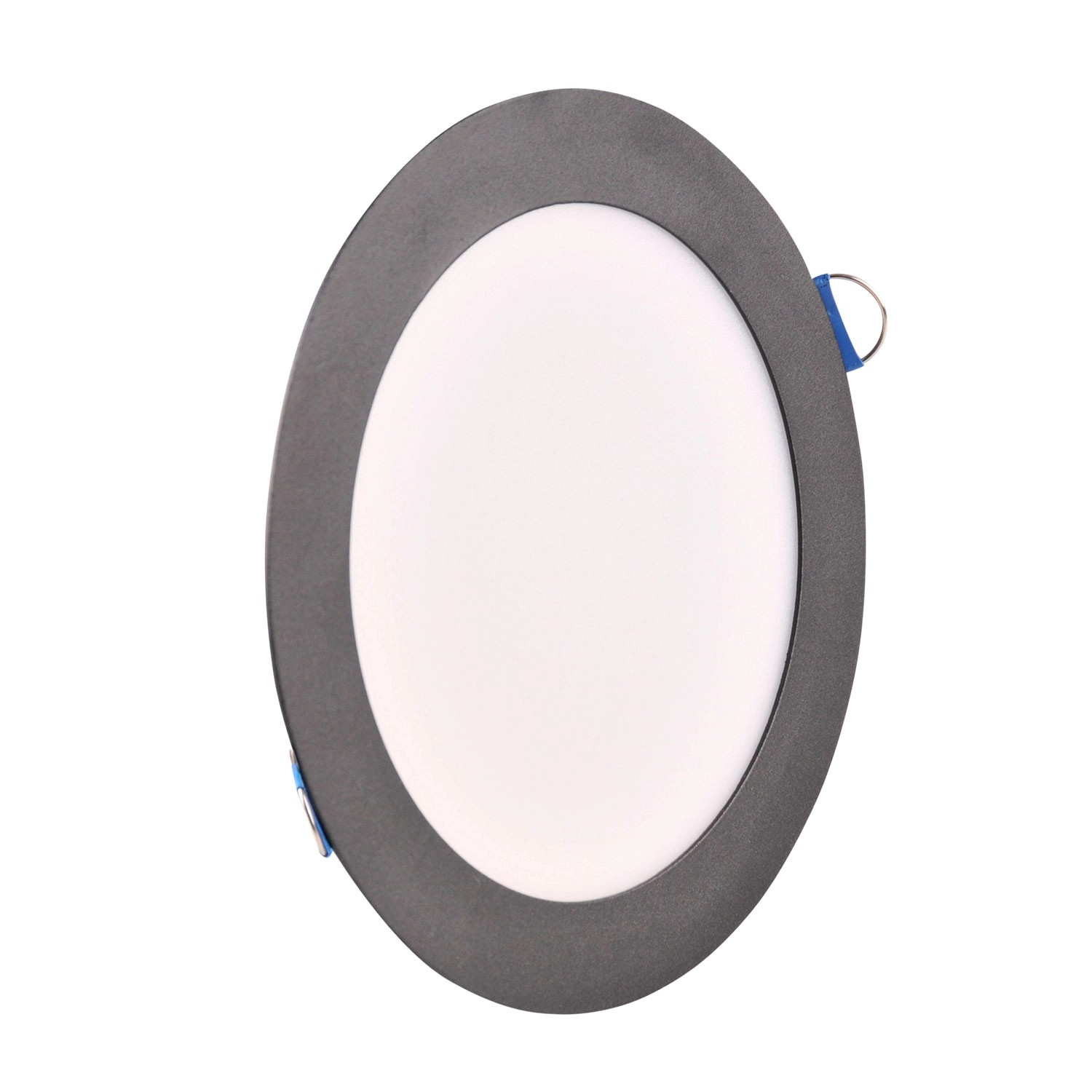 Goldlux Oprawa podtynkowa LED RIGEL R168 okrągła 10W czarna 1200lm z zasilaczem