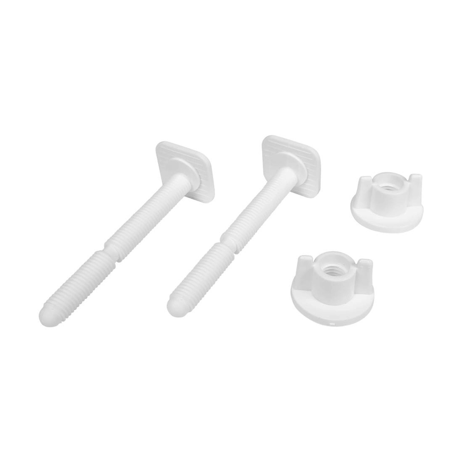 Tycner Śruby do deski WC proste z tworzywa sztucznego