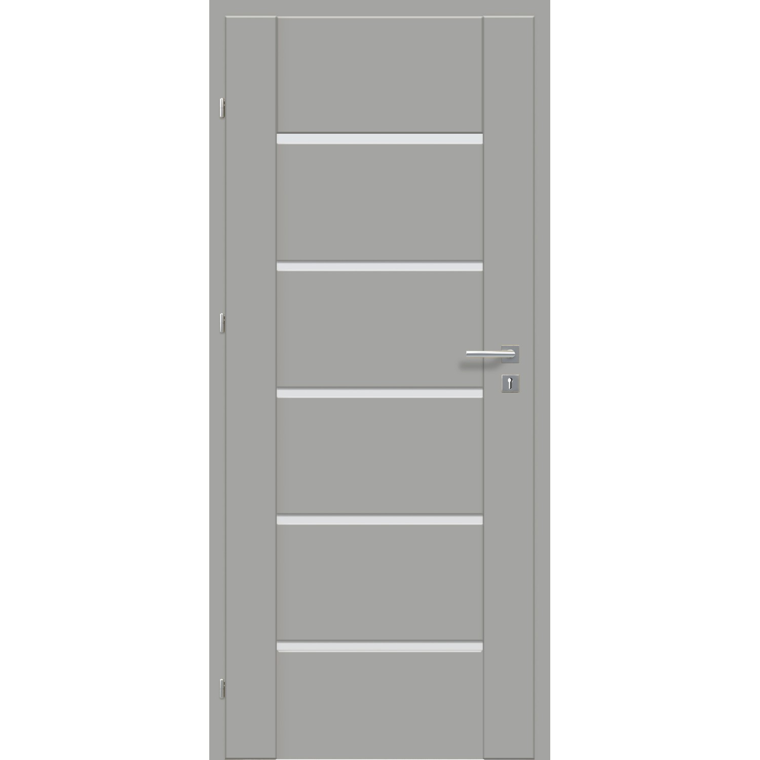 Classen Skrzydło drzwiowe FIDO Szary Mat pokojowe 80L