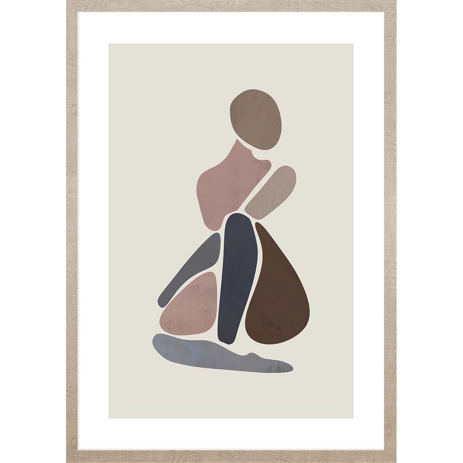 ARS LONGA Obraz SILHOUETTE no.1 53 x 73 cm