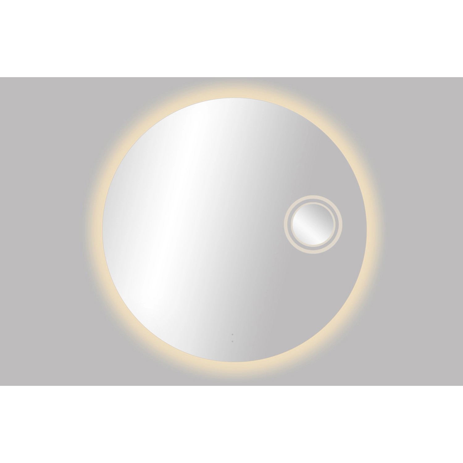 Lustro z LED Round Line 80