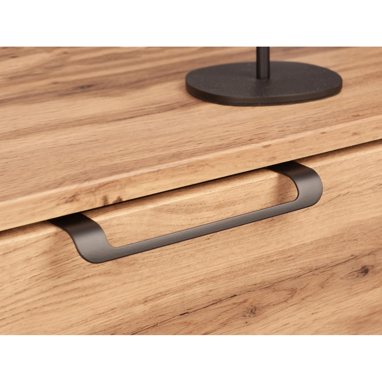 Schwinn Uchwyt meblowy czarny mat rozstaw 96/160 mm