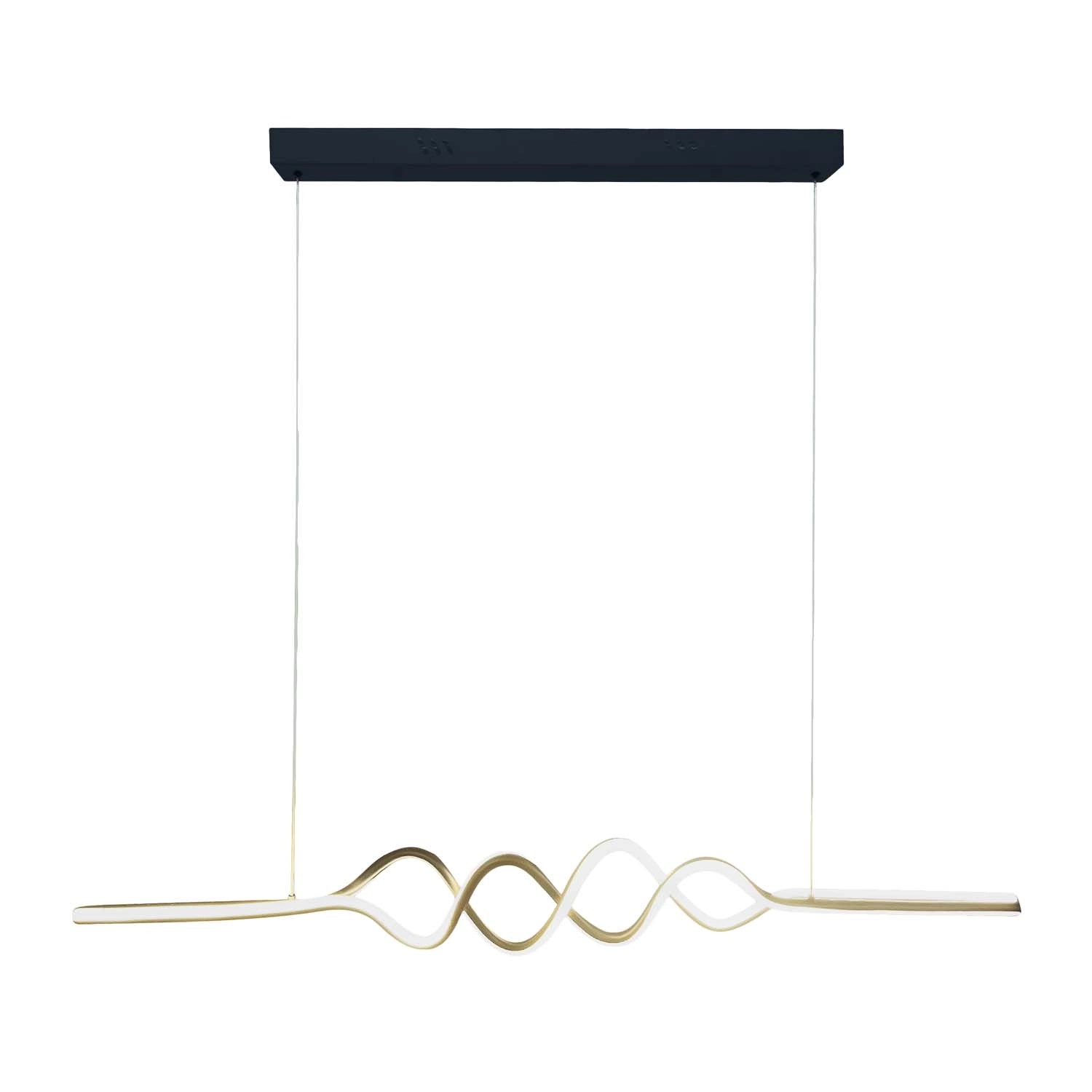 MiLAGRO Lampa wisząca LED Ancona 36W 4000K 2200lm czarna