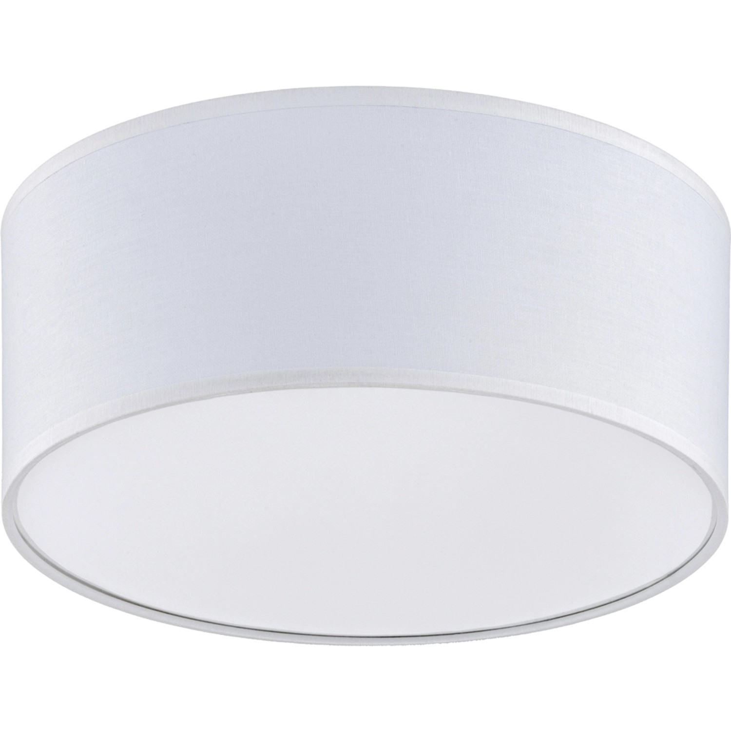 TK Lighting Lampa sufitowa RONDO śr. 30 cm 1x60W E27 biała