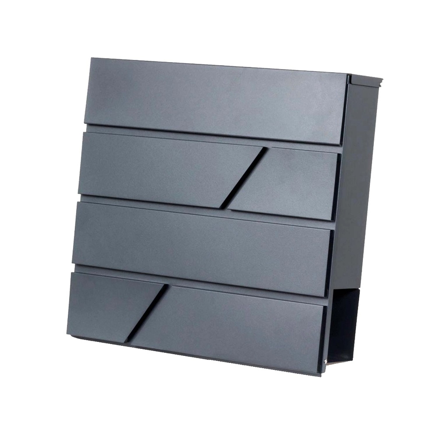 Skrzynka na listy Carlo antracyt 37 x 37 cm