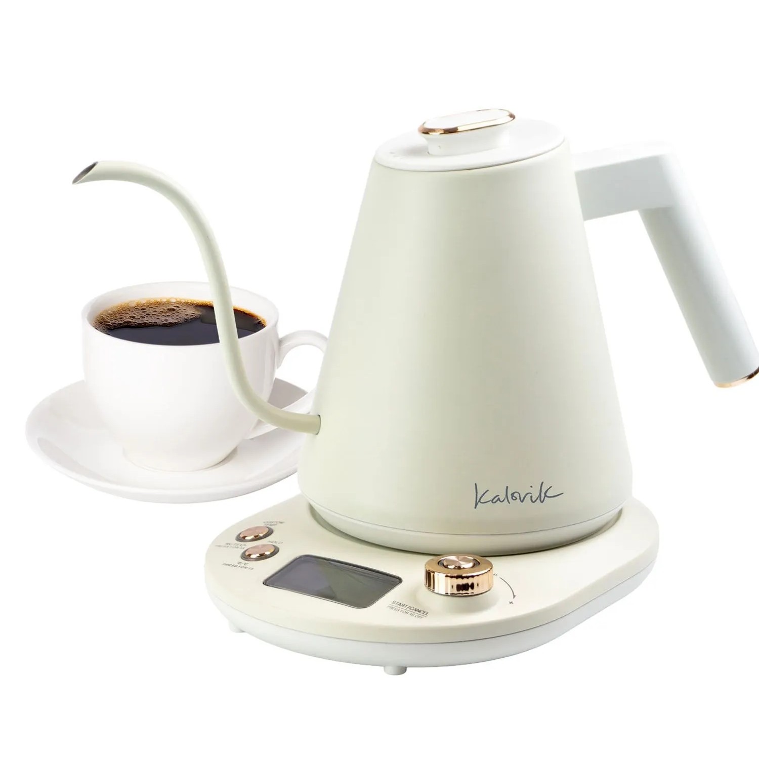 Kalorik Czajnik elektryczny bezprzewodowy JK 2050 W beżowy 1100W 1L