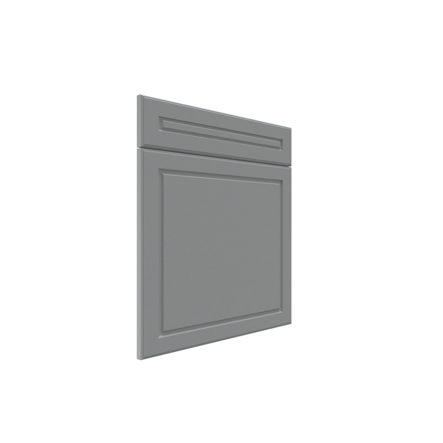 Front Modena 60 x 56 cm + Front do szuflady 60 x 14 cm szary matowy