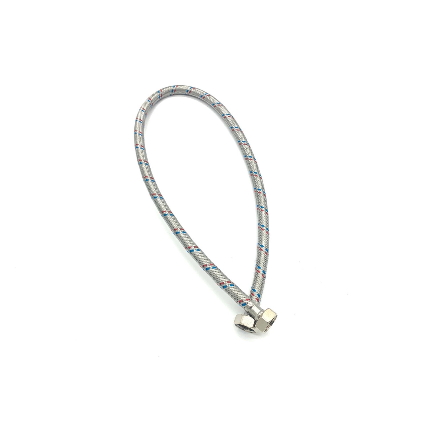 Fluvius Wężyk nierdzewny 1/2 x 1/2 L60 ww