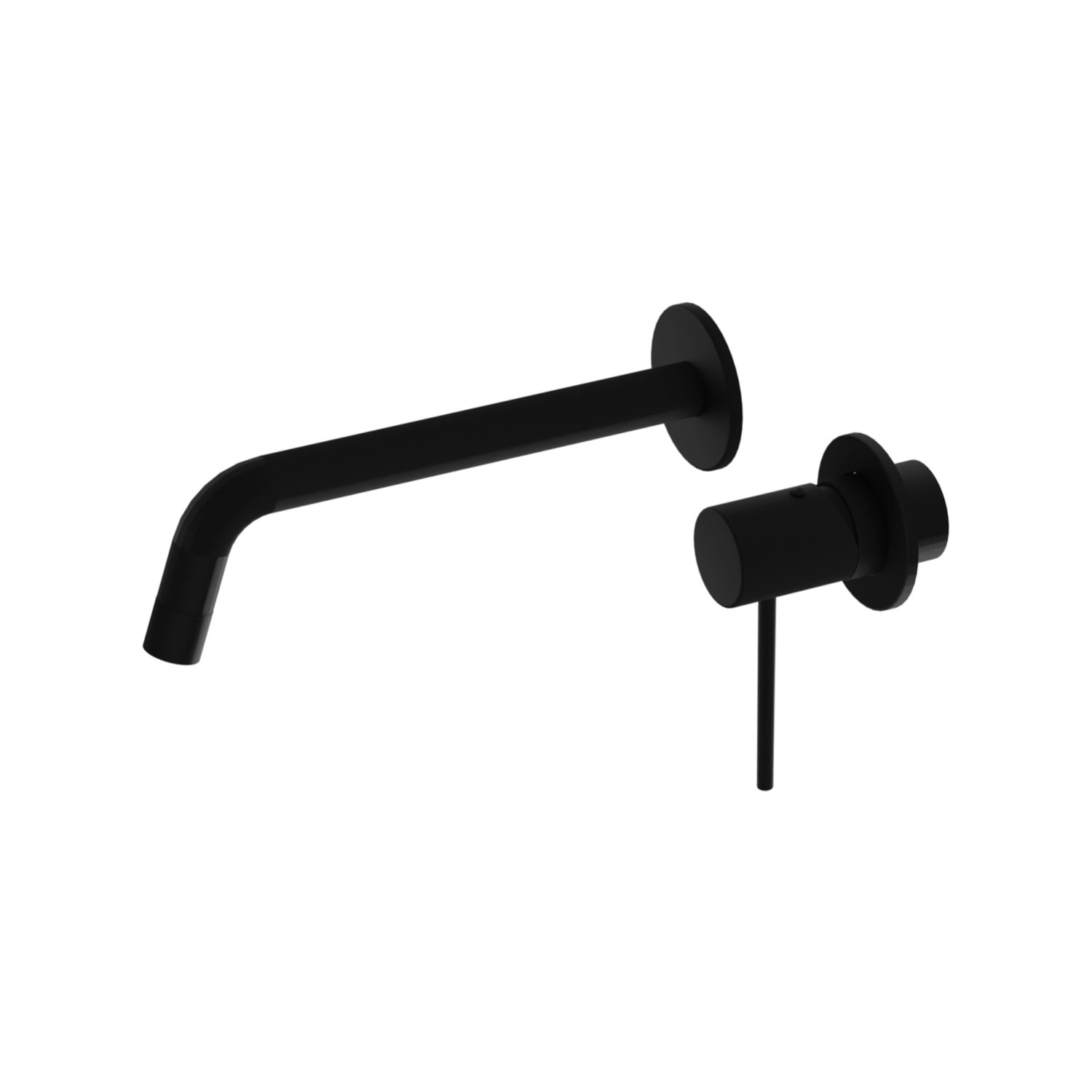 Domino Bateria umywalkowa podtynkowa Orion czarna