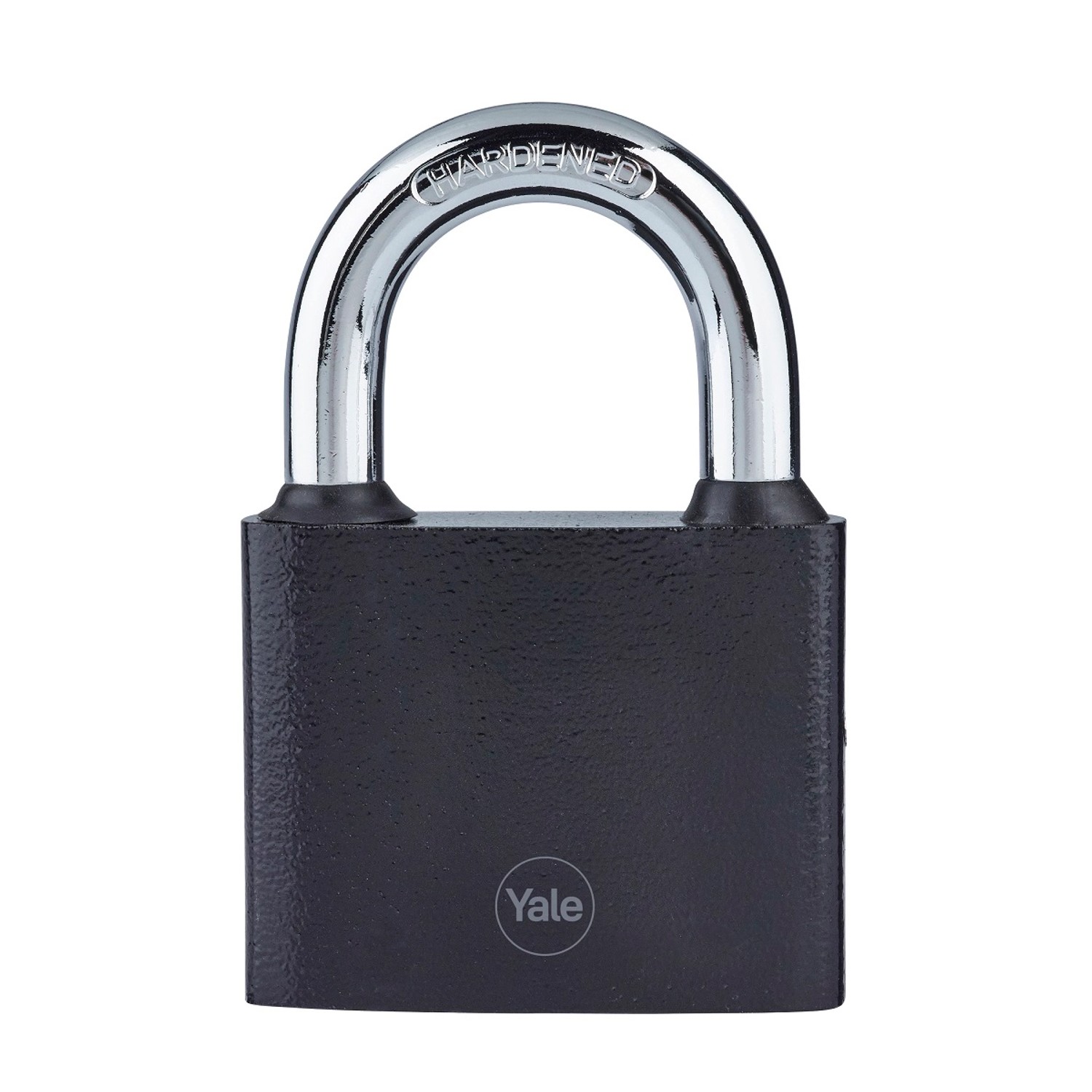 YALE Kłódka żeliwna czarna 60 mm
