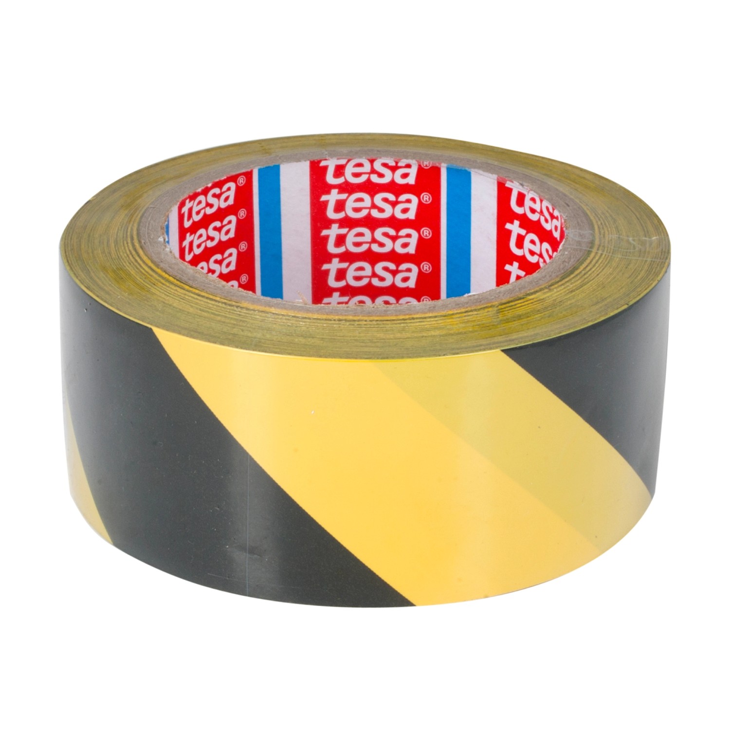 Tesa Taśma ostrzegawcza Signal czarno-żółta 33 m x 50 mm