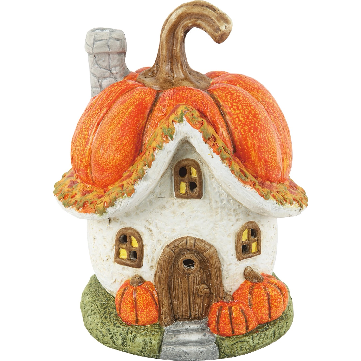 Figurka dekoracyjna DYNIOWA CHATKA - wys. 34 cm