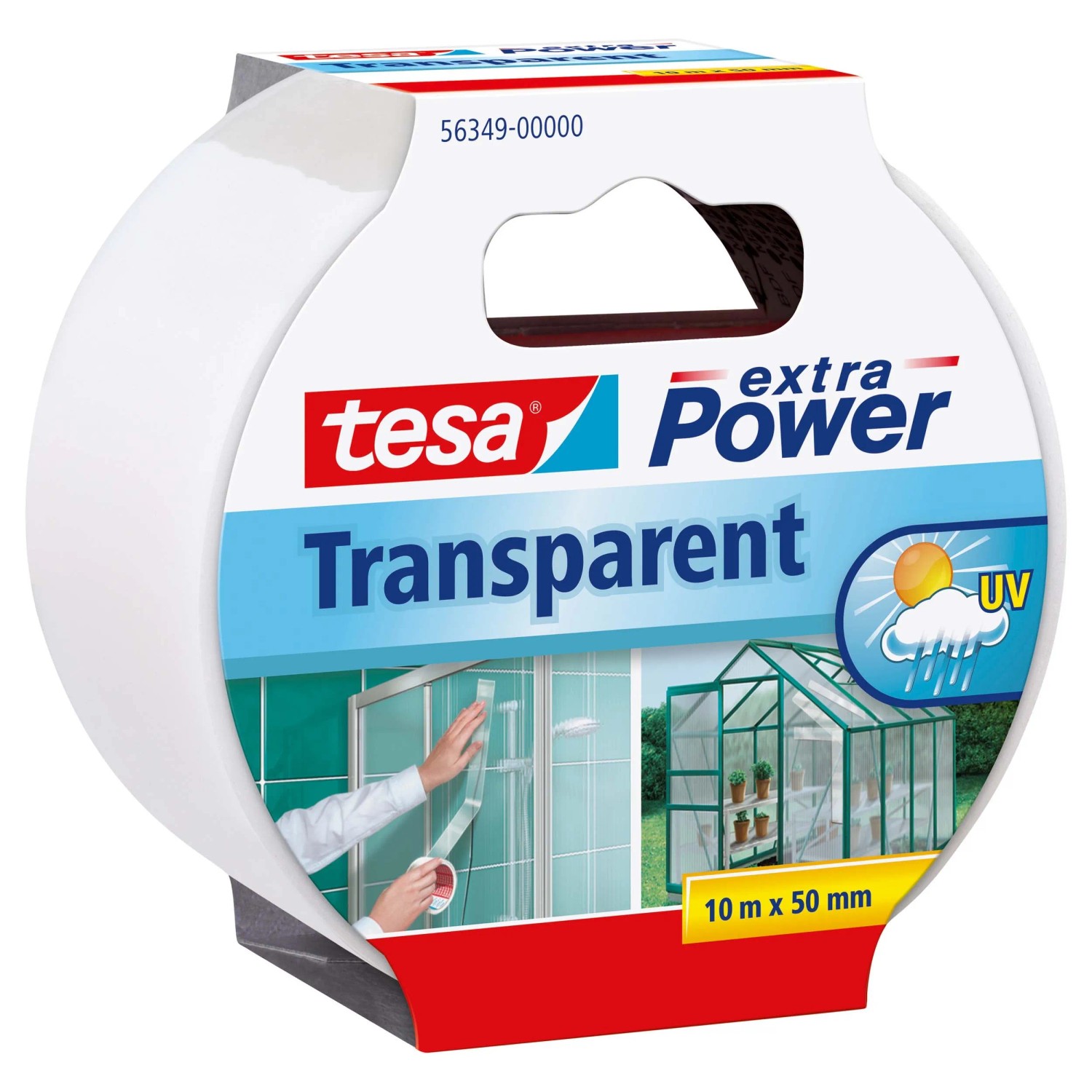 Tesa Taśma naprawcza Extra Power przezroczysta 10 m x 48 mm