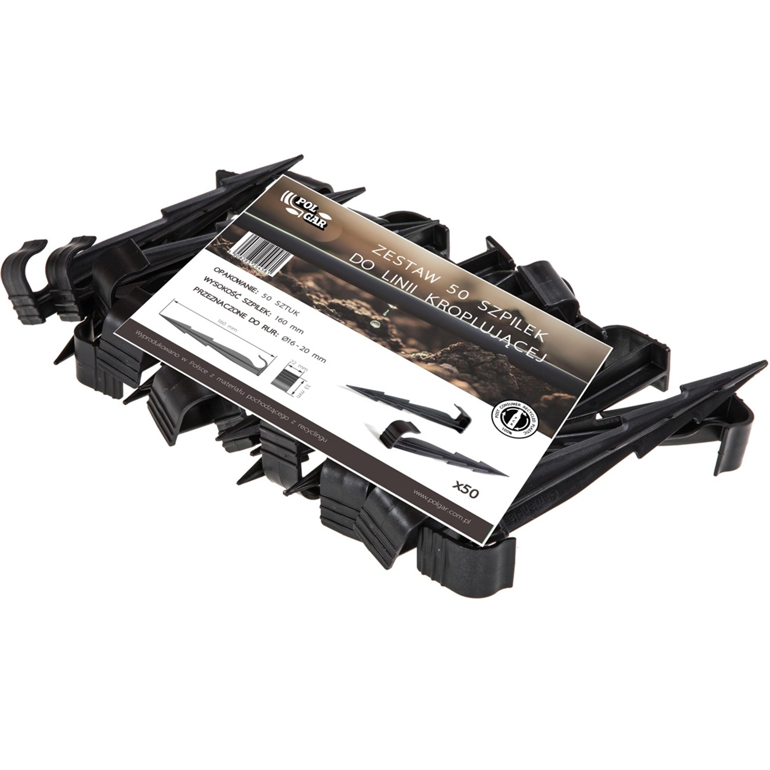 Polgar Szpilki do linii kroplującej 16/20 mm-50 szt