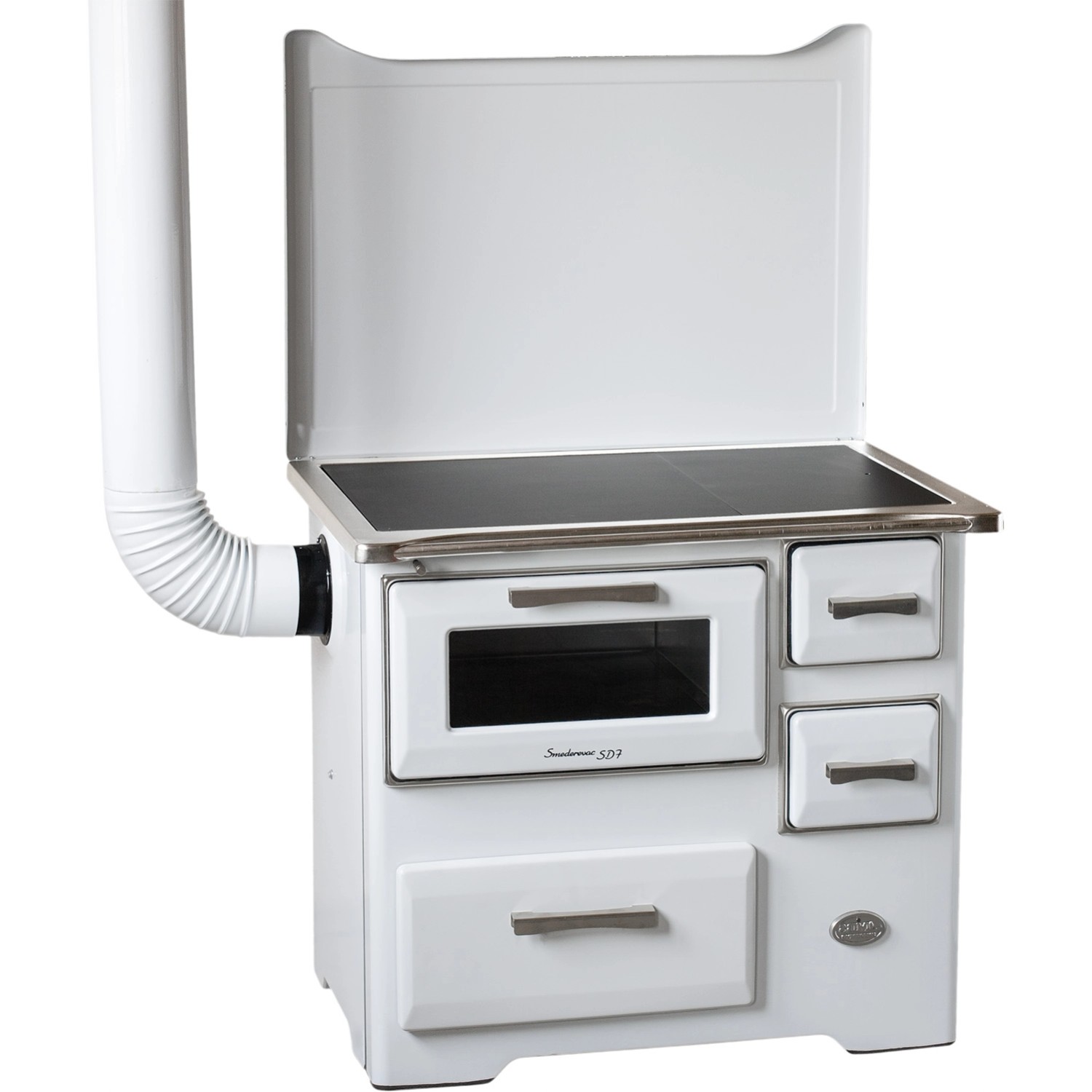 Kuchnia stalowa Luna biała lewa