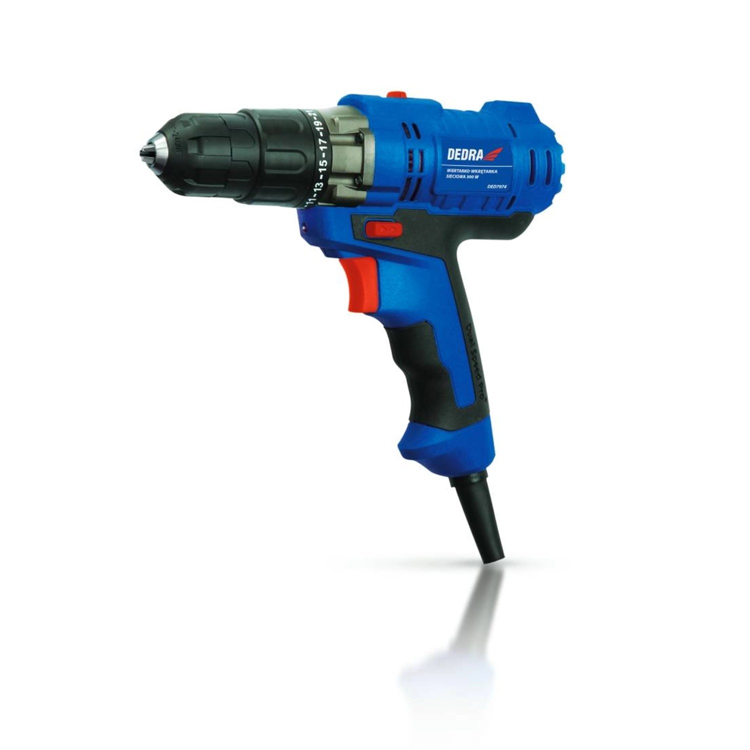 Dedra Wiertarko-wkrętarka sieciowa DED7974 300W