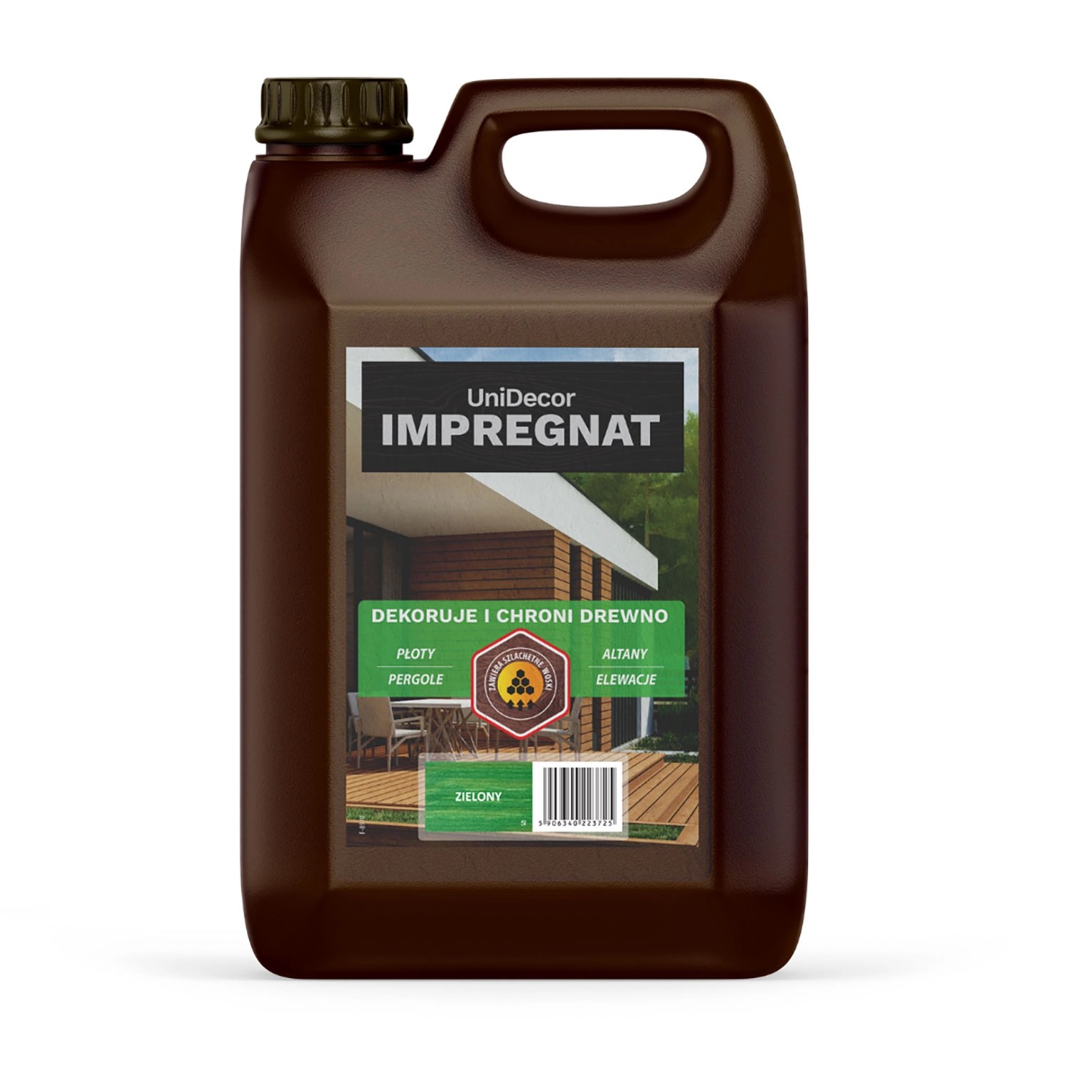 Primacol Impregnat do drewna Unidecor zielony 5 l