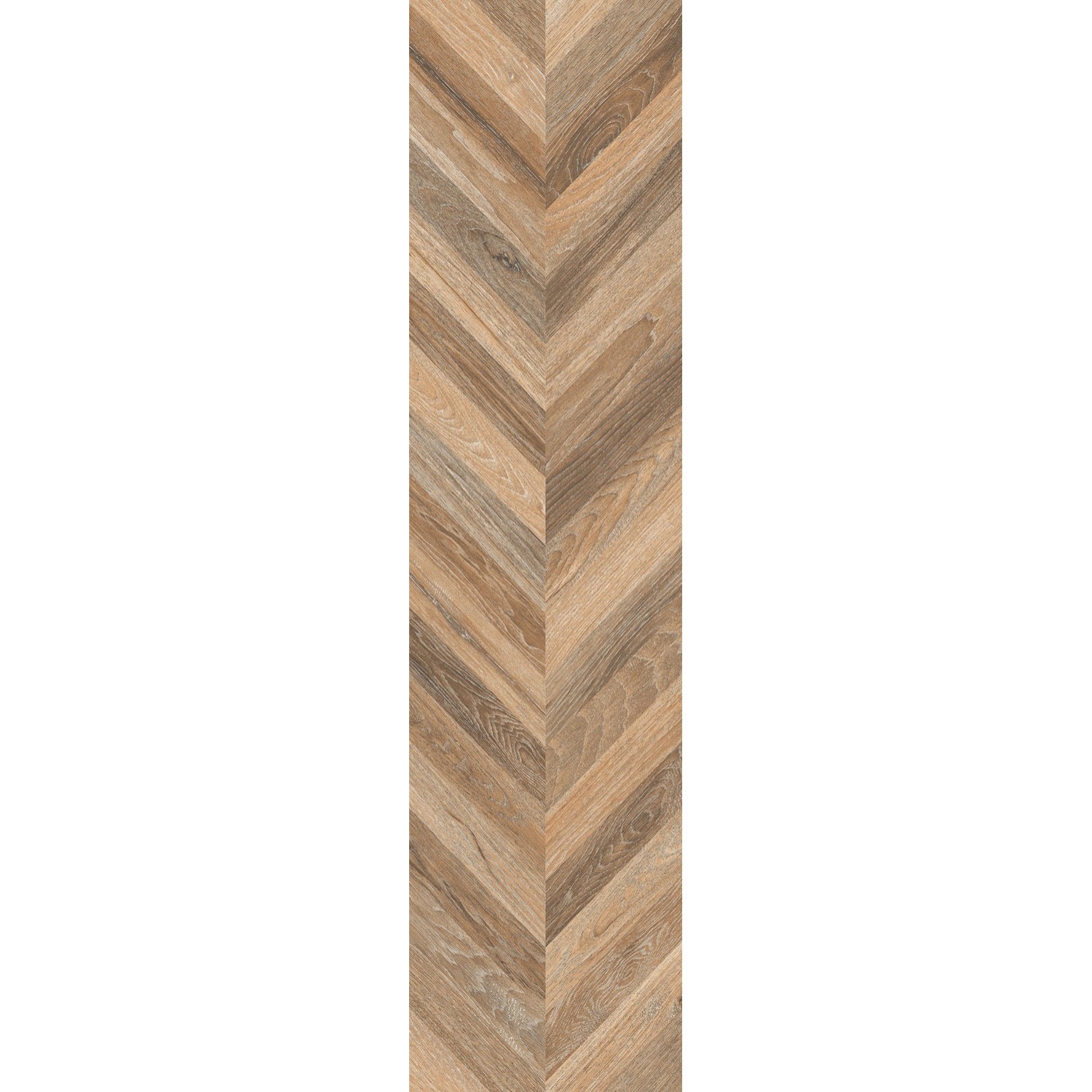 Gres szkliwiony Native brown carving 30 x 120 cm