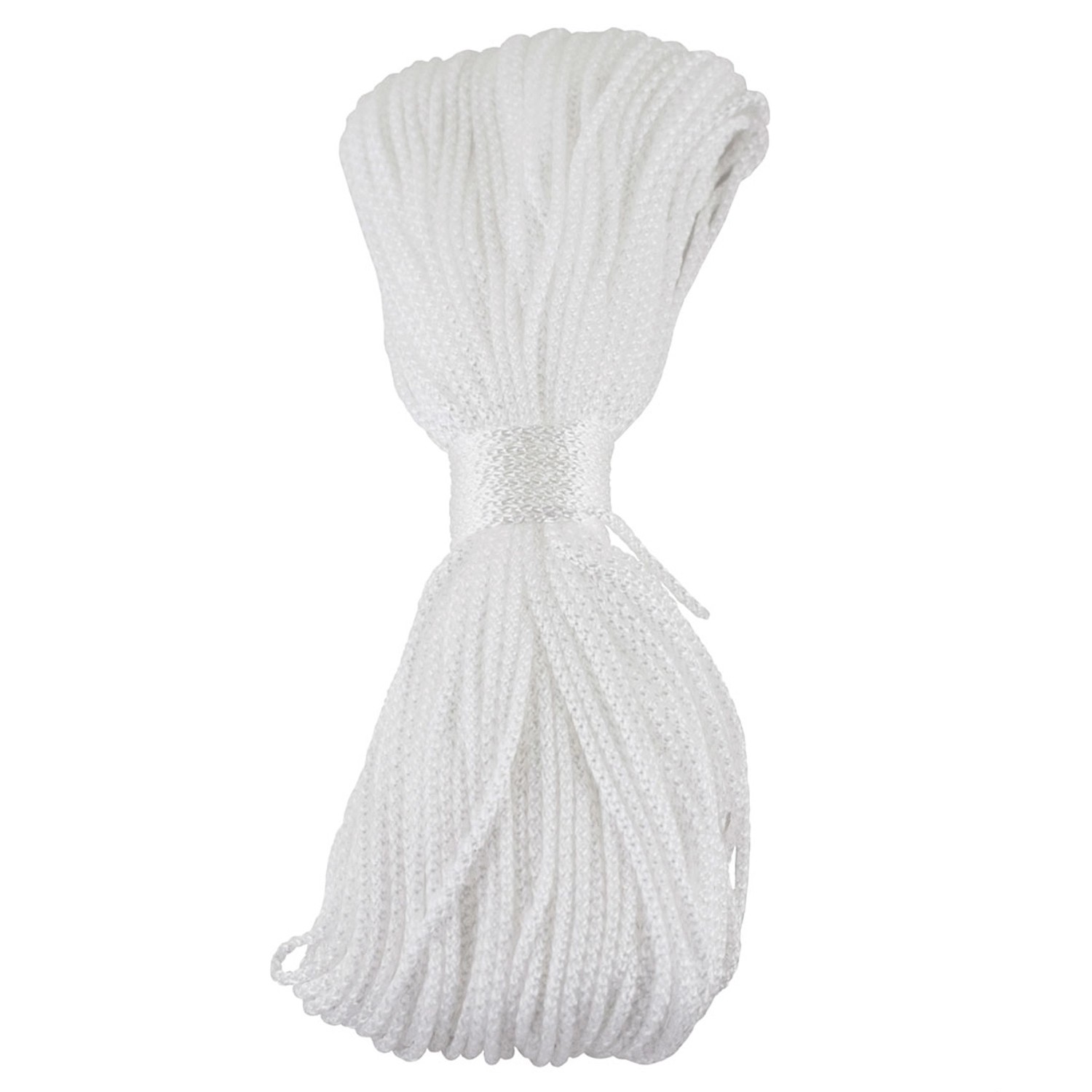 Sepio Sznurek do suszarki pleciony 42 m biały