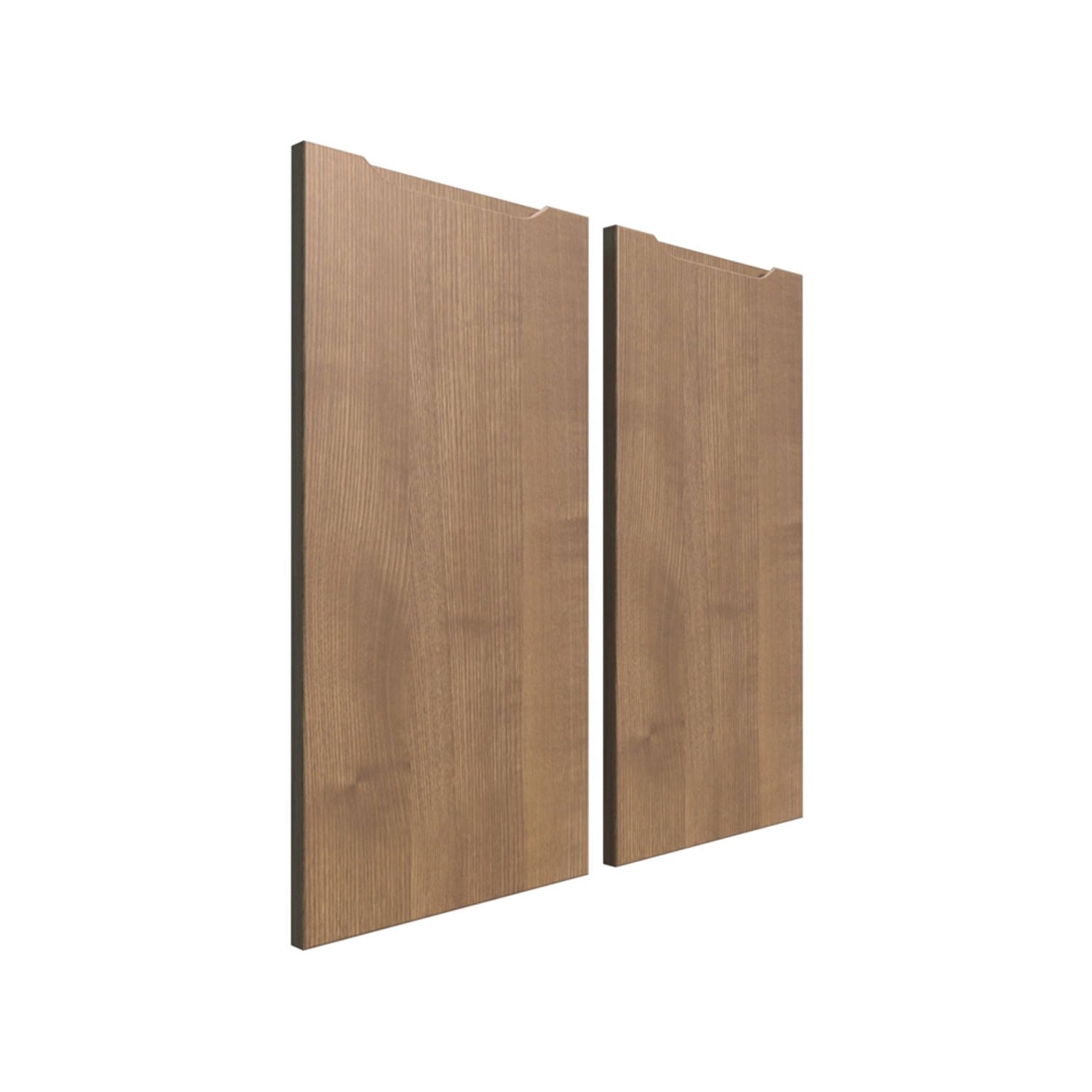 Zestaw frontów Salerno 71 x 32 + 71 x 34 cm Tobacco mat