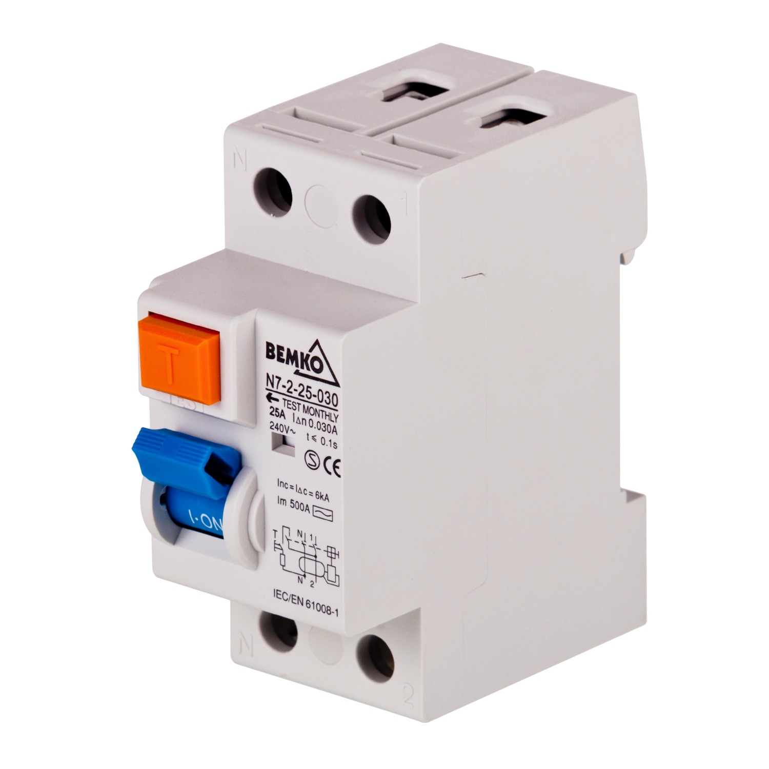 Bemko Wyłącznik różnicowy N7-2-25-030 25 A