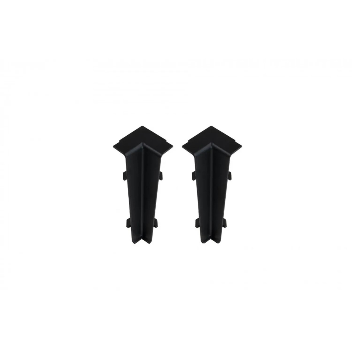 Cezar Narożnik wewnętrzny Hi-Line PVC Czarny RAL9005