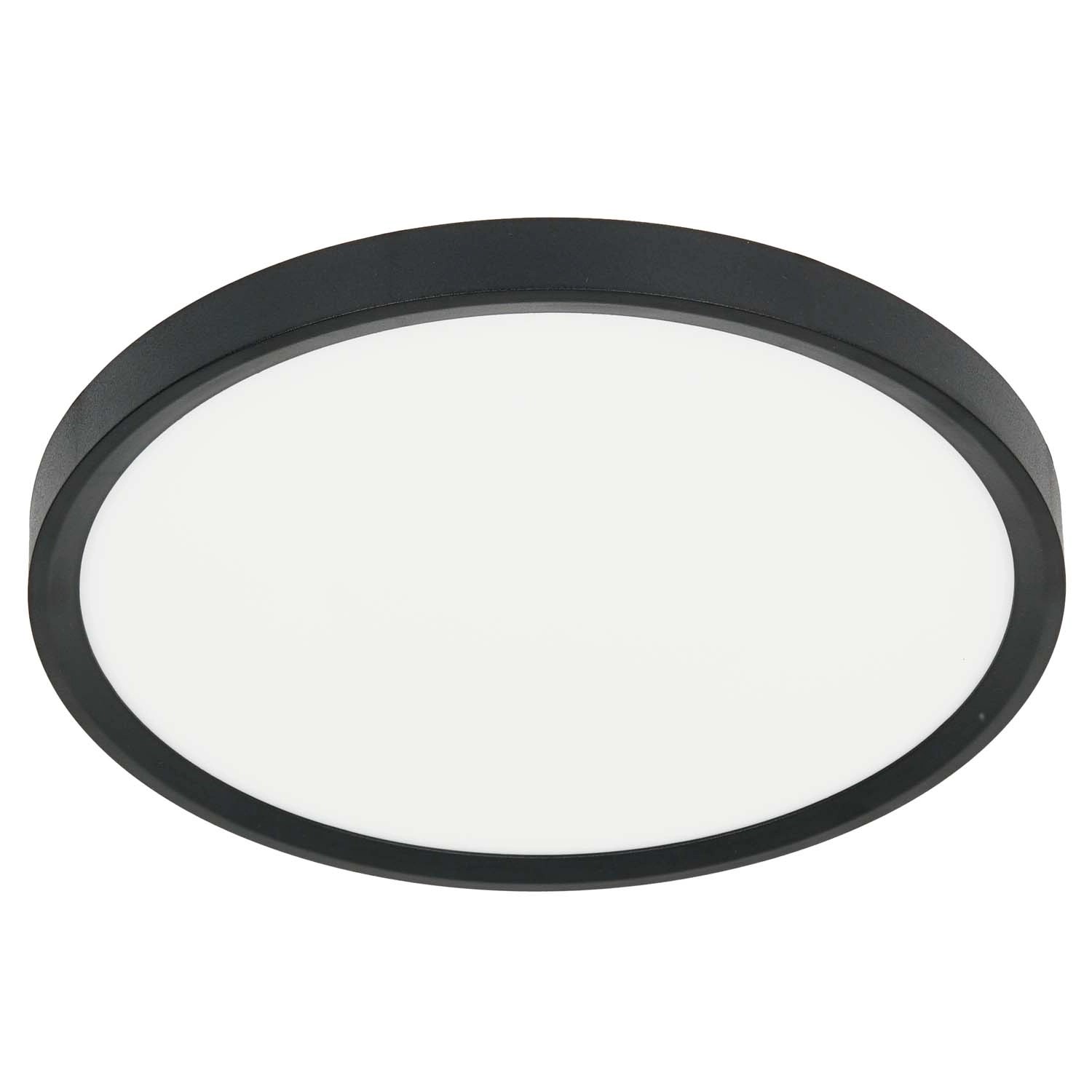 MiLAGRO Plafon LED MAQ 24W 3000/4000/6500K 2500lm IP40 śr. 30 cm czarny