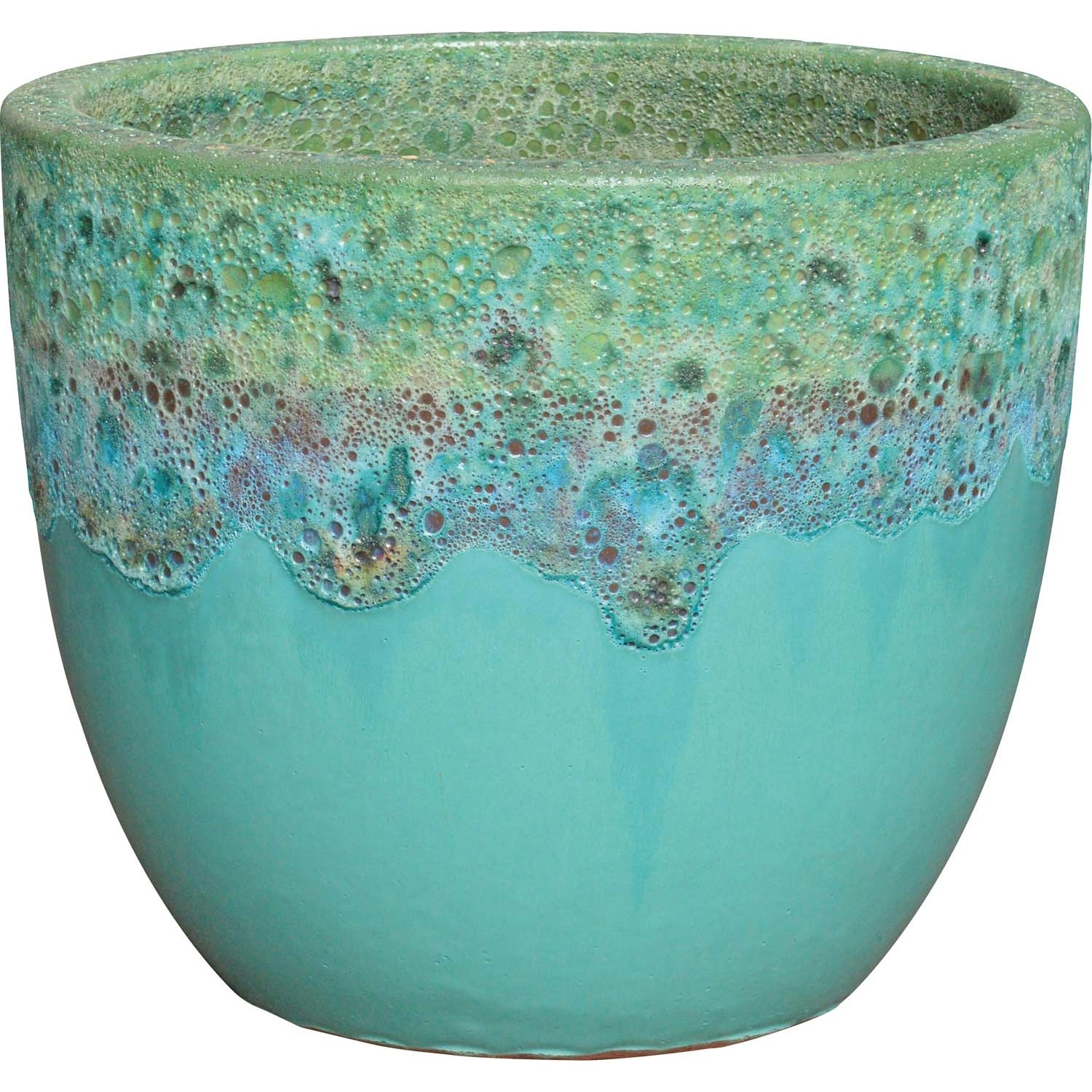 Donica Grenada lazurowa - śr. 32 cm