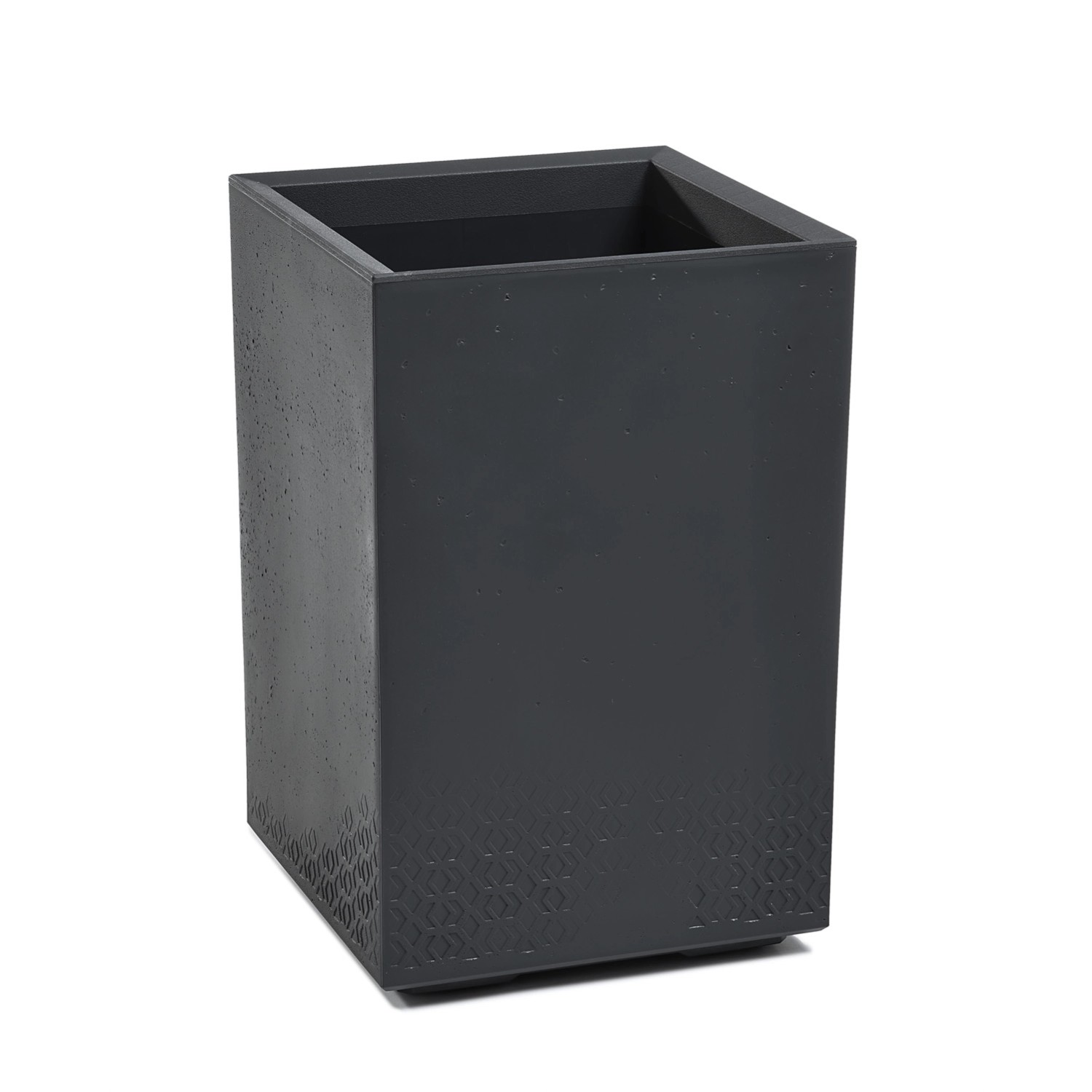 Kwietnik Karo beton antracytowy recycled wym. 40x40x60 cm