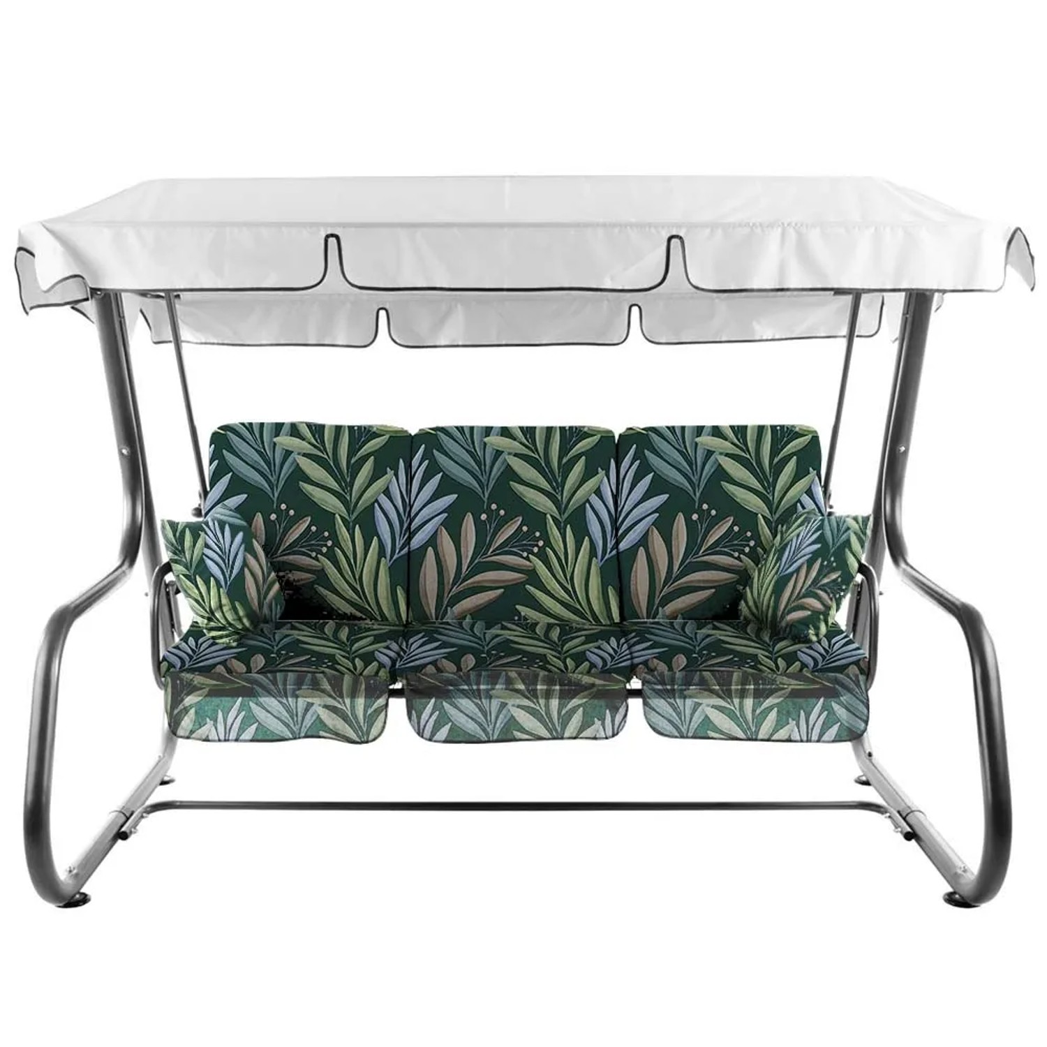 Huśtawka ogrodowa VENEZIA liście 3-osobowa