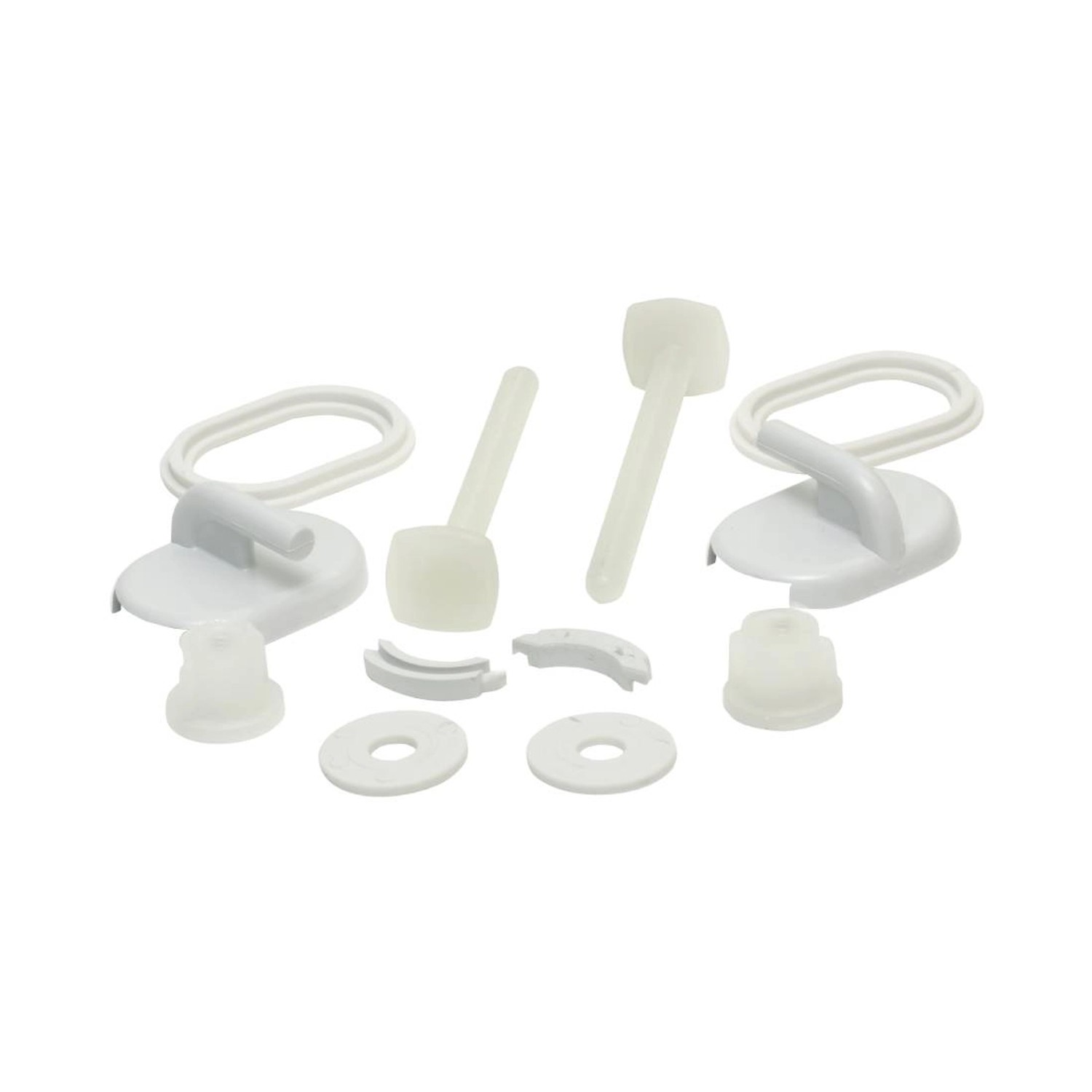 Tycner Śruby do deski WC uniwersalne z tworzywa sztucznego