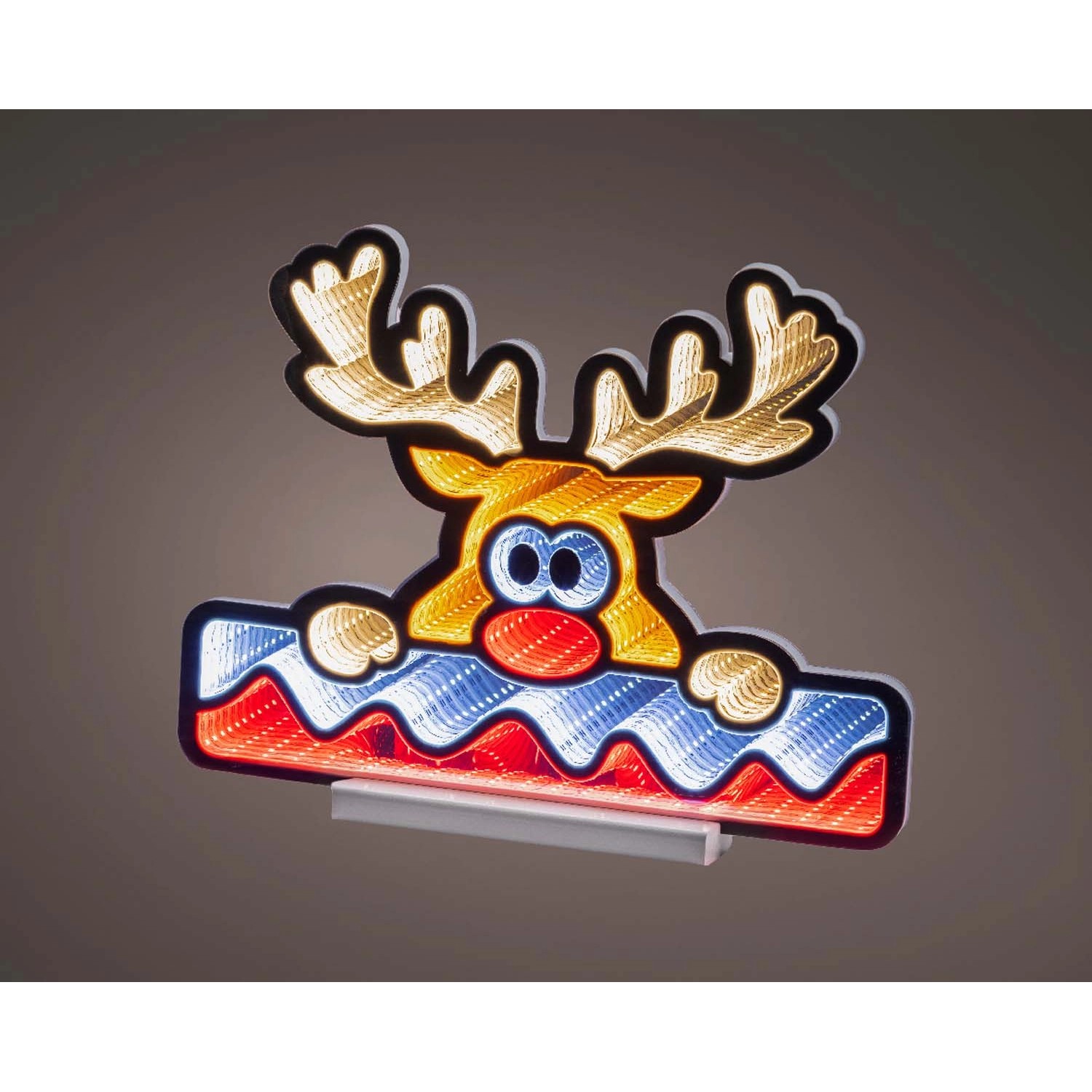 Dekoracja stojąca Elf LED 39,3 x 30 cm multicolor